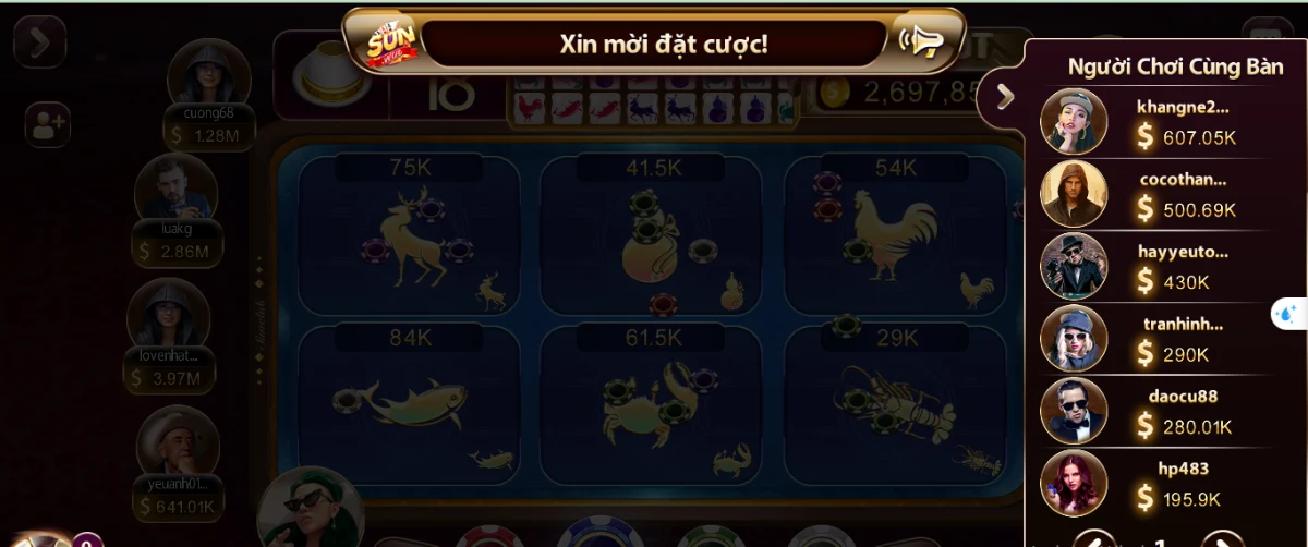 Quy tắc Bầu cua nhà game Sun win dễ dàng cho thành viên mới tham gia