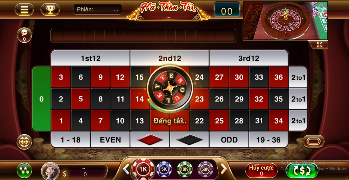 Chơi tựa game Roulette Sunwin live như thế nào là thú vị