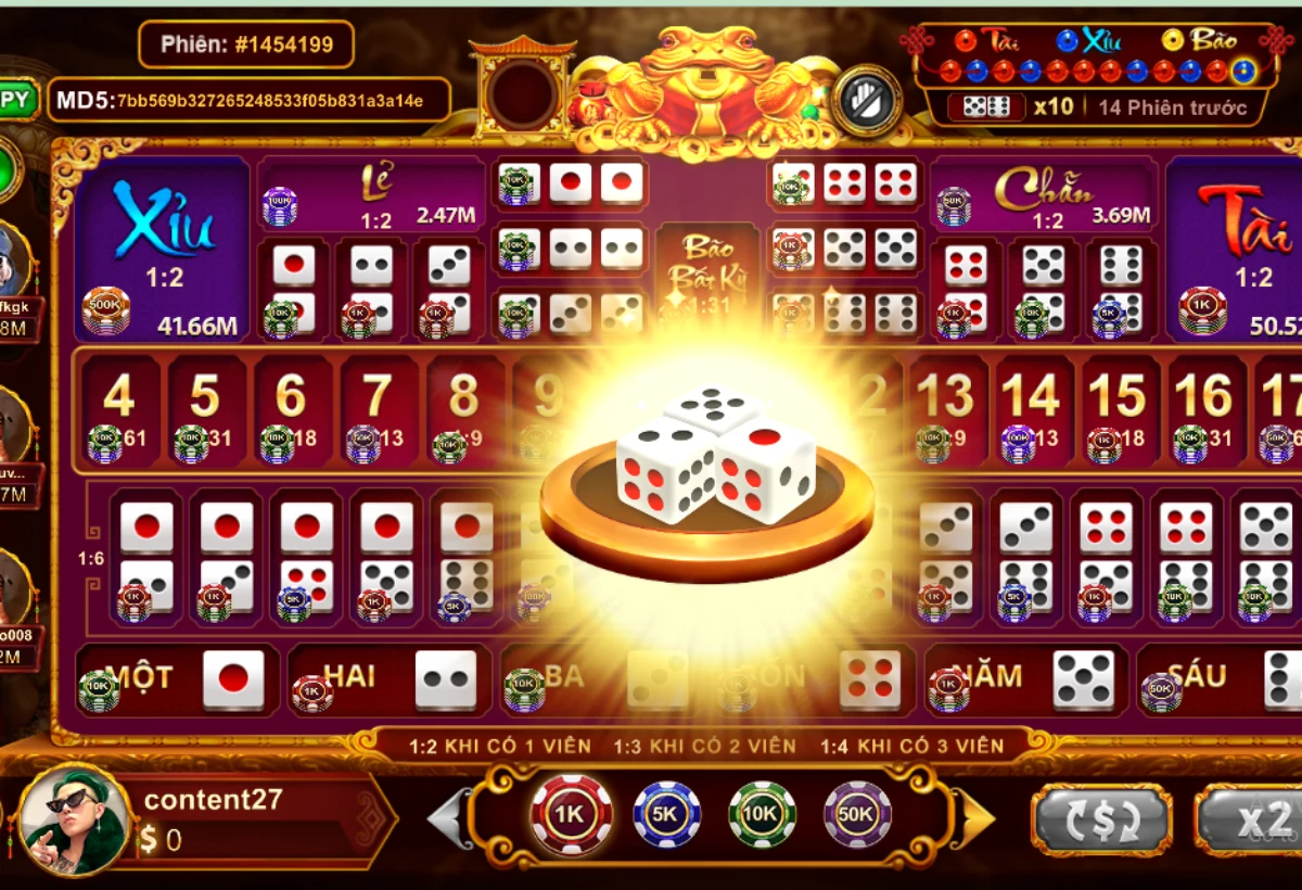 Đôi nét nổi trội tại game casino Tài xỉu ở Sunwin live