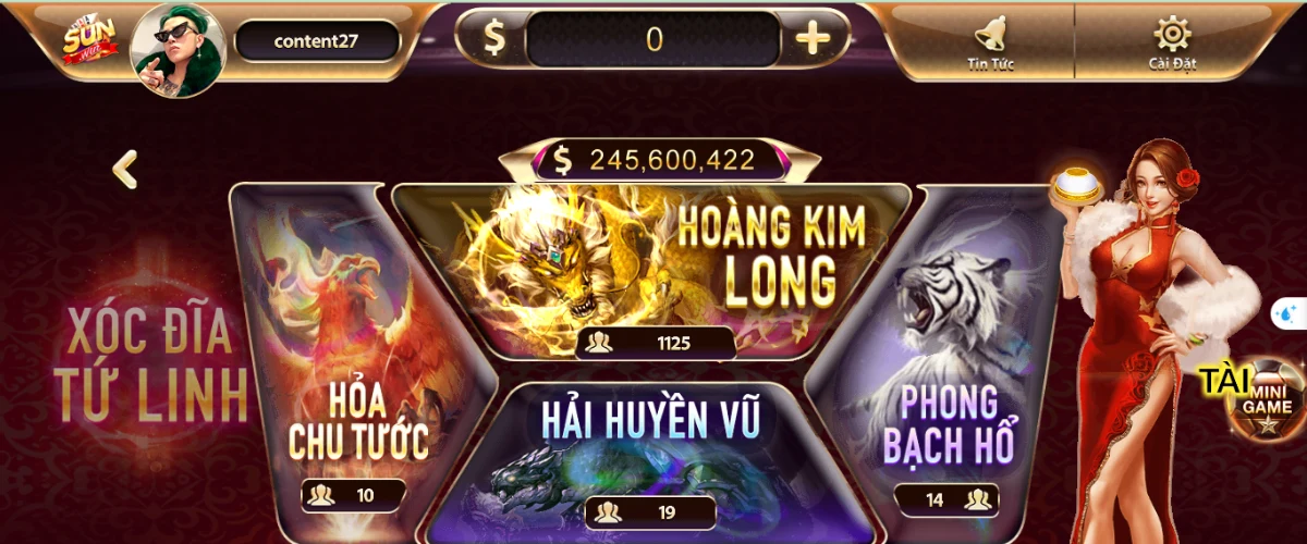 Những ưu điểm lúc chơi game tuyệt diệu Xóc đĩa nhà game Sun win