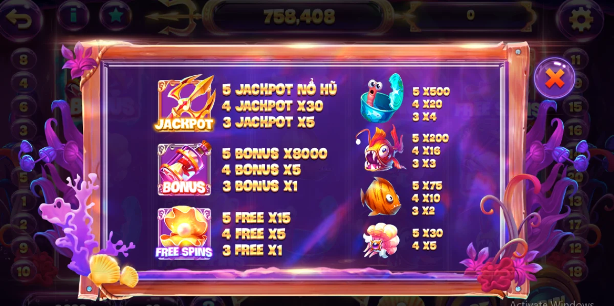 Jackpot nổ hũ